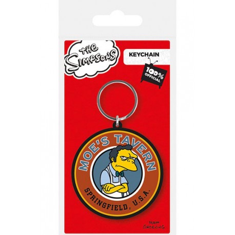 Keychain en caoutchouc Moe"s Tavern Simpsons