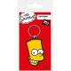 Keychain en caoutchouc de Bart Simpson