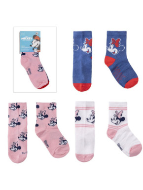 Lot de chaussettes Minnie pour enfants