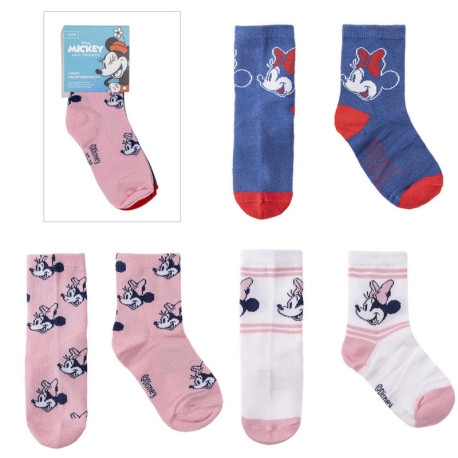 PACK CALCETINES 3 PIEZAS MINNIE