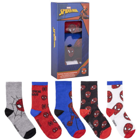PACK CALCETINES 5 PIEZAS SPIDERMAN