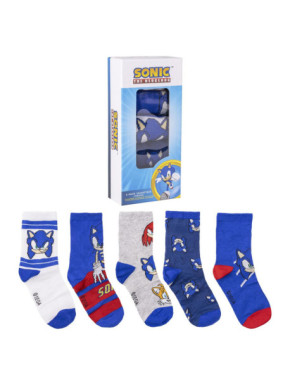 PACK CALCETINES 5 PIEZAS SONIC