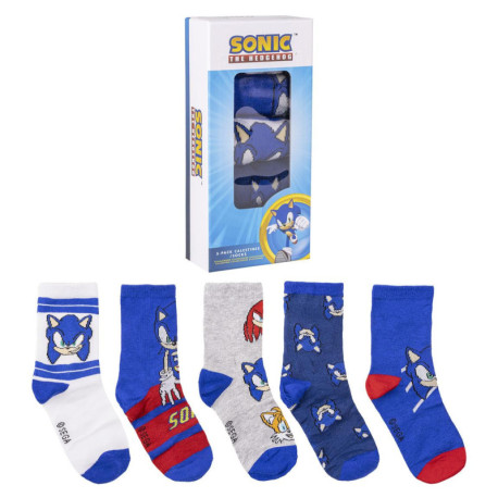 Pack de chaussettes Sonic pour enfants