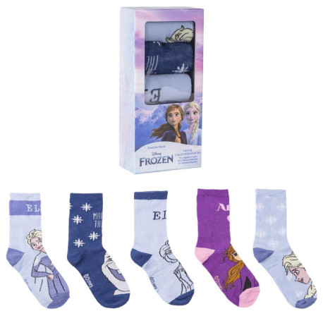 PACK CALCETINES 5 PIEZAS FROZEN