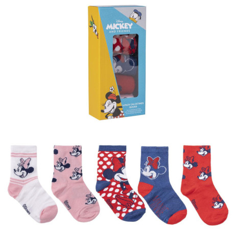 PACK CALCETINES 5 PIEZAS MINNIE