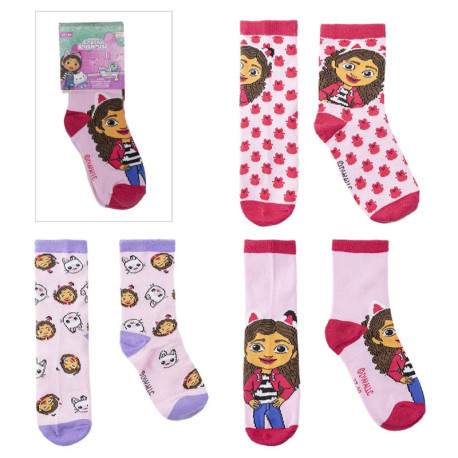 PACK CALCETINES 3 PIEZAS GABBY´S DOLLHOUSE