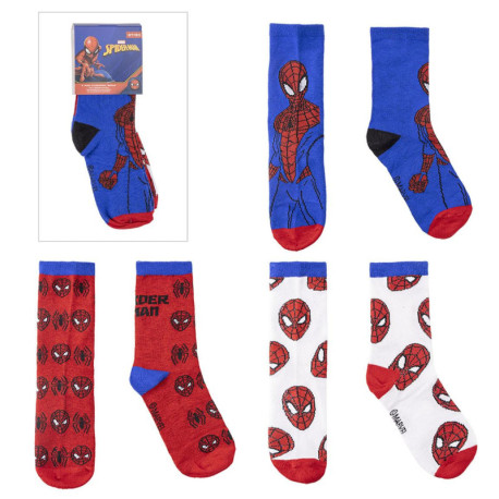 Spiderman Paquet de chaussettes pour enfants