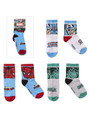 Paquet de chaussettes Avengers pour enfants