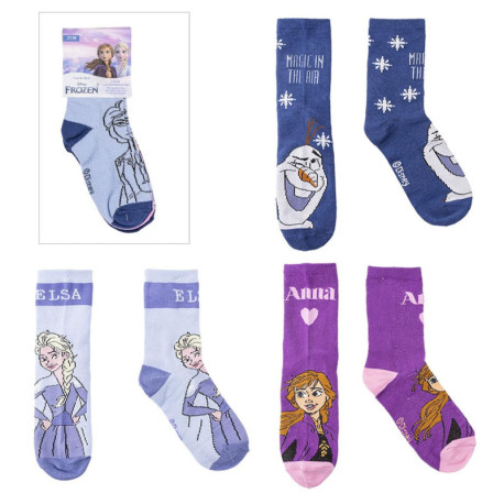 PACK CALCETINES 3 PIEZAS FROZEN