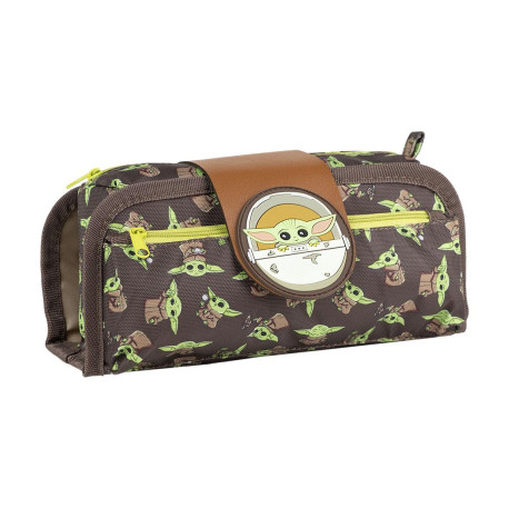 ESTUCHE PORTATODO VELCRO THE MANDALORIAN GROGU