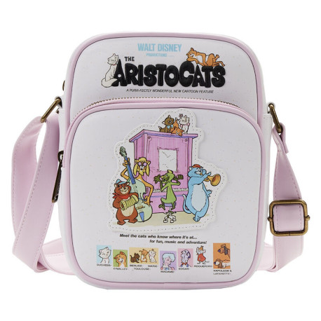 Bolso Bandolera Aristogatos Poster Pasaporte