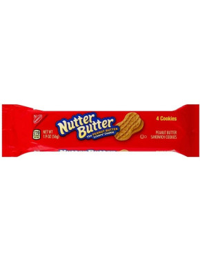 Nutter Butter Nabisco con manteca de cacahuete