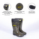 BOTAS LLUVIA PVC BATMAN