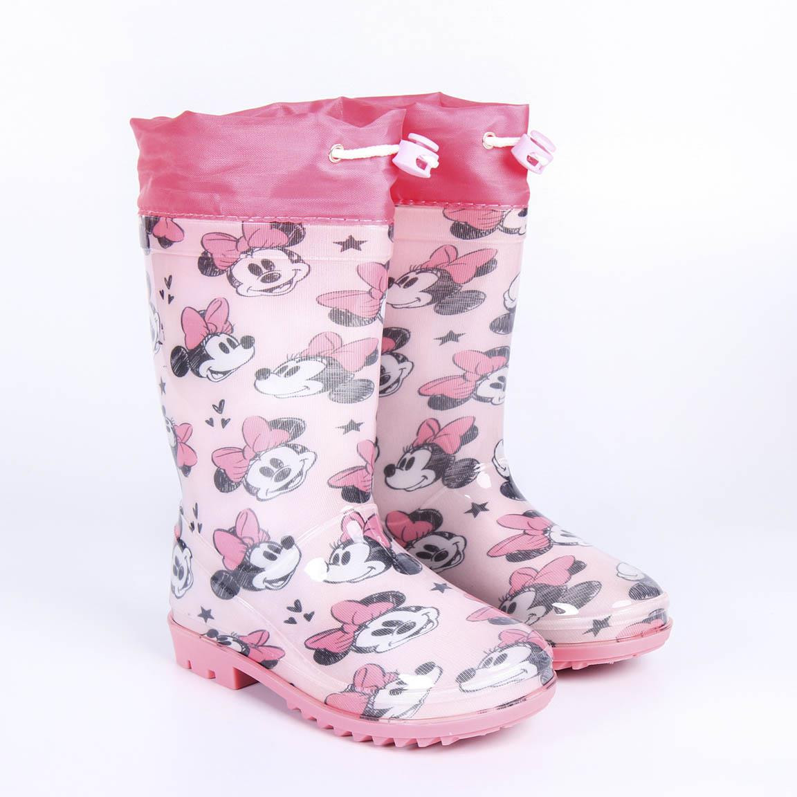 Botas de best sale agua minnie