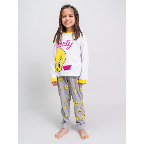 PIJAMA LARGO SINGLE JERSEY LOONEY TUNES PIOLIN