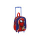 Mochila con ruedas infantil Spiderman Azul
