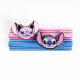 ACCESORIOS PELO ELÁSTICOS 8 PIEZAS STITCH