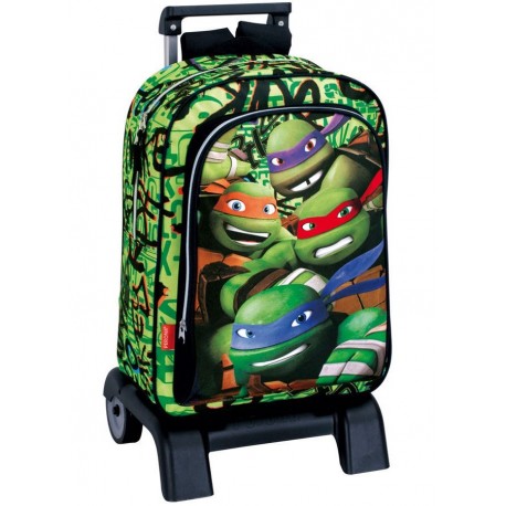 Backpack with Trolley Turtles Ninja