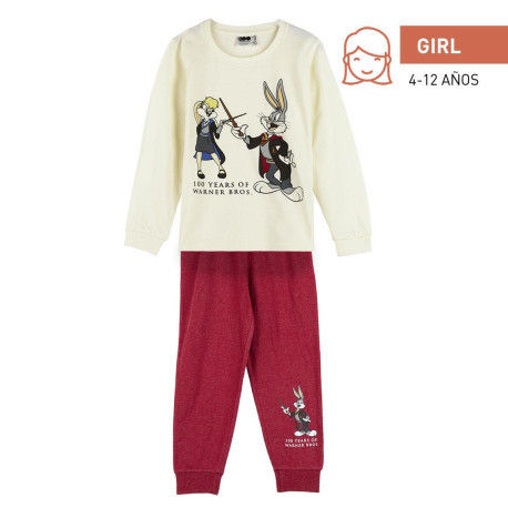 PIJAMA LARGO SINGLE JERSEY WARNER 100
