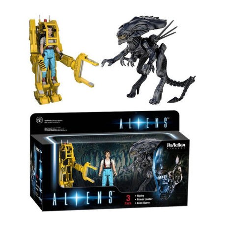 Pack 3 Figuras ReAction Alien 10cm