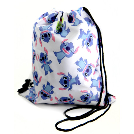 Mochila saco de tiras Stitch Disney