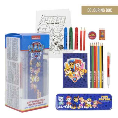 Set de papeterie à colorier Paw Patrol Kids