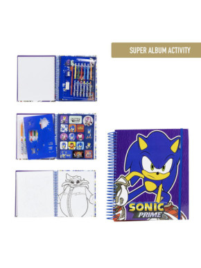 Album à colorier Sonic Prime Kids