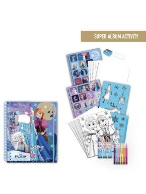 ALBUM ACTIVIDADES COLOREABLE FROZEN