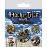 Set 5 Chapas Attack on Titan Season 3