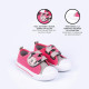 Tênis infantil Minnie Mouse com velcro