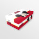 ZAPATILLA LONETA SUELA PVC ALGODÓN MICKEY