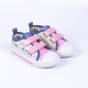 SNEAKERS PVC SOLE WITH LIGHTS COTTON MINNIE