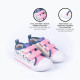 SNEAKERS PVC SOLE WITH LIGHTS COTTON MINNIE