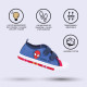 ZAPATILLA LONETA SUELA PVC CON LUCES ALGODÓN SPIDERMAN