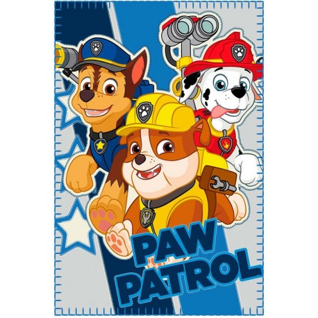 Couverture polaire Patrouille Canine trio