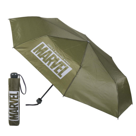 PARAGUAS MANUAL PLEGABLE ESCOLAR MARVEL