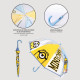 PARAGUAS MANUAL POE BURBUJA MINIONS