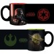 Set de 2 Mini Tazas Star Wars Yoda