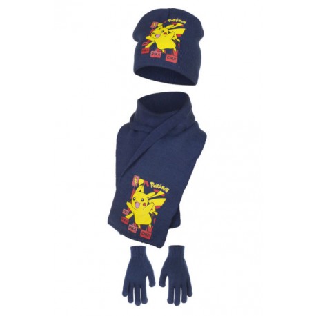 Conjunto invierno niño Pikachu