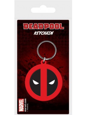 Keychain en Caoutchouc Deadpool visage