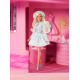 Muñeca Barbie con conjunto pastel y sombrero de película 2023