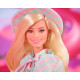Muñeca Barbie con conjunto pastel y sombrero de película 2023