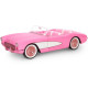 Voiture décapotable Corvette rose Barbie le film