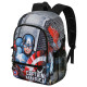 Capitán América Defender Mochila Fight FAN 2.0, Multicolor