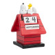 CALENDARIO PERPETUO 3D SNOOPY DOGHOUSE