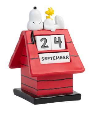 CALENDARIO PERPETUO 3D SNOOPY DOGHOUSE