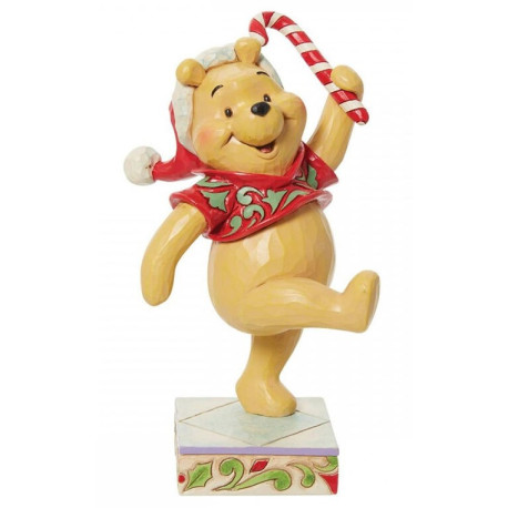 Figura Winnie the Pooh Navidad Enesco