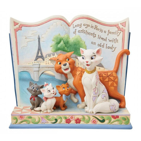 Figura Libro de Cuentos Aristogatos Enesco