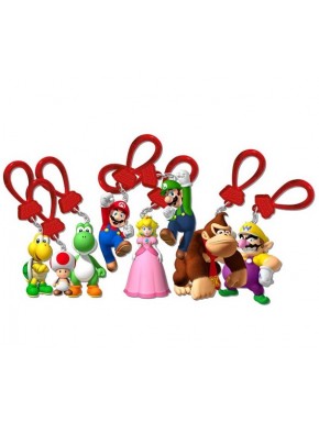 Chaveiros surpresa Super Mario