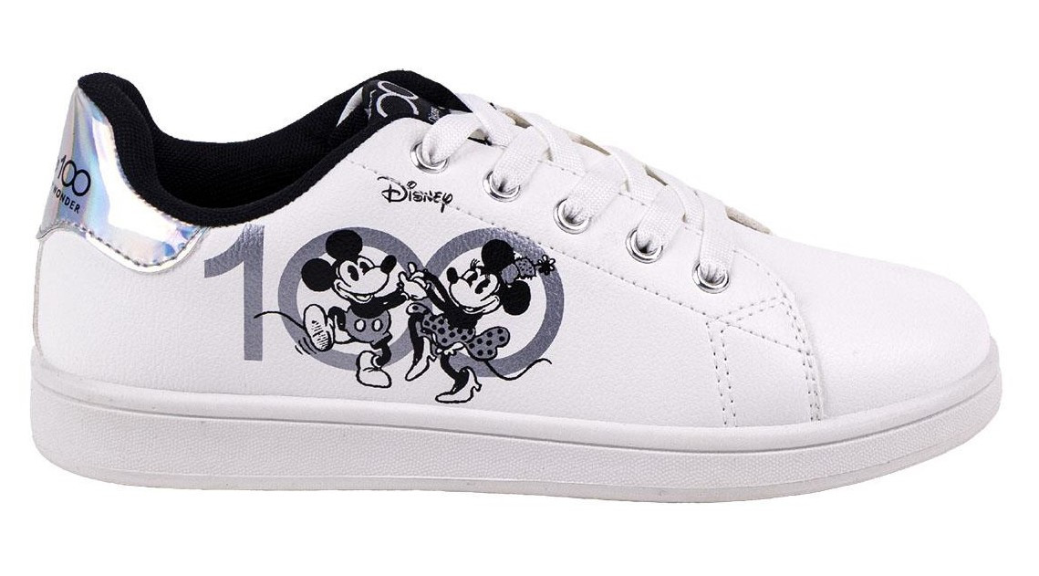 Disney-zapatos de Mickey para niño y niña, zapatillas deportivas